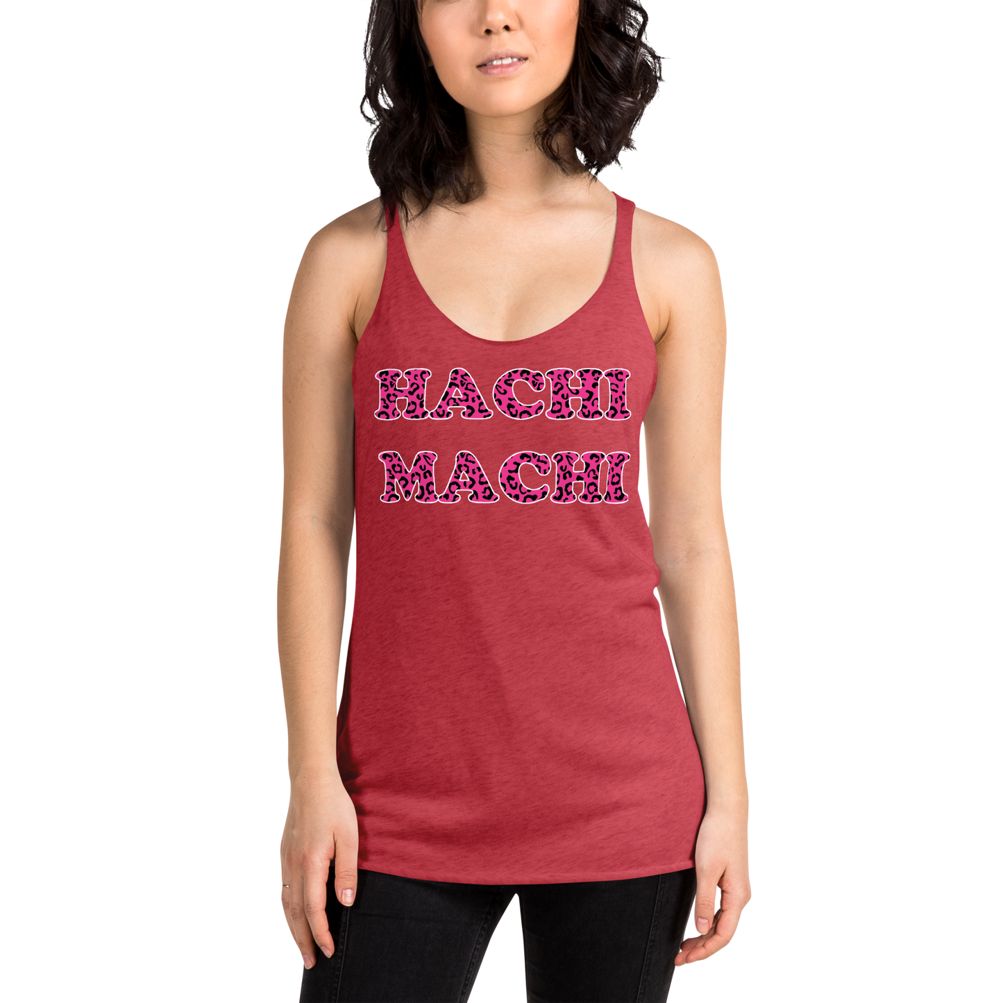 Hachi Machi Women's Racerback Tank