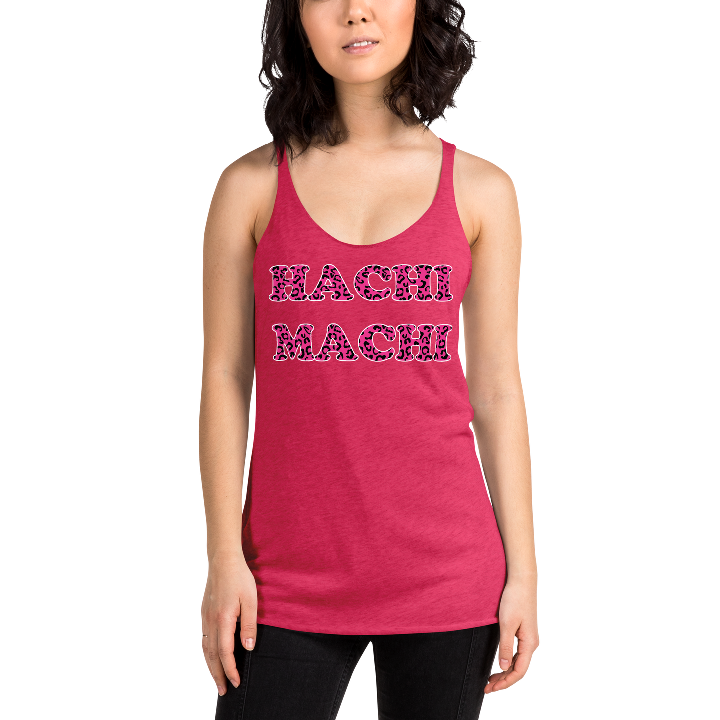 Hachi Machi Women's Racerback Tank