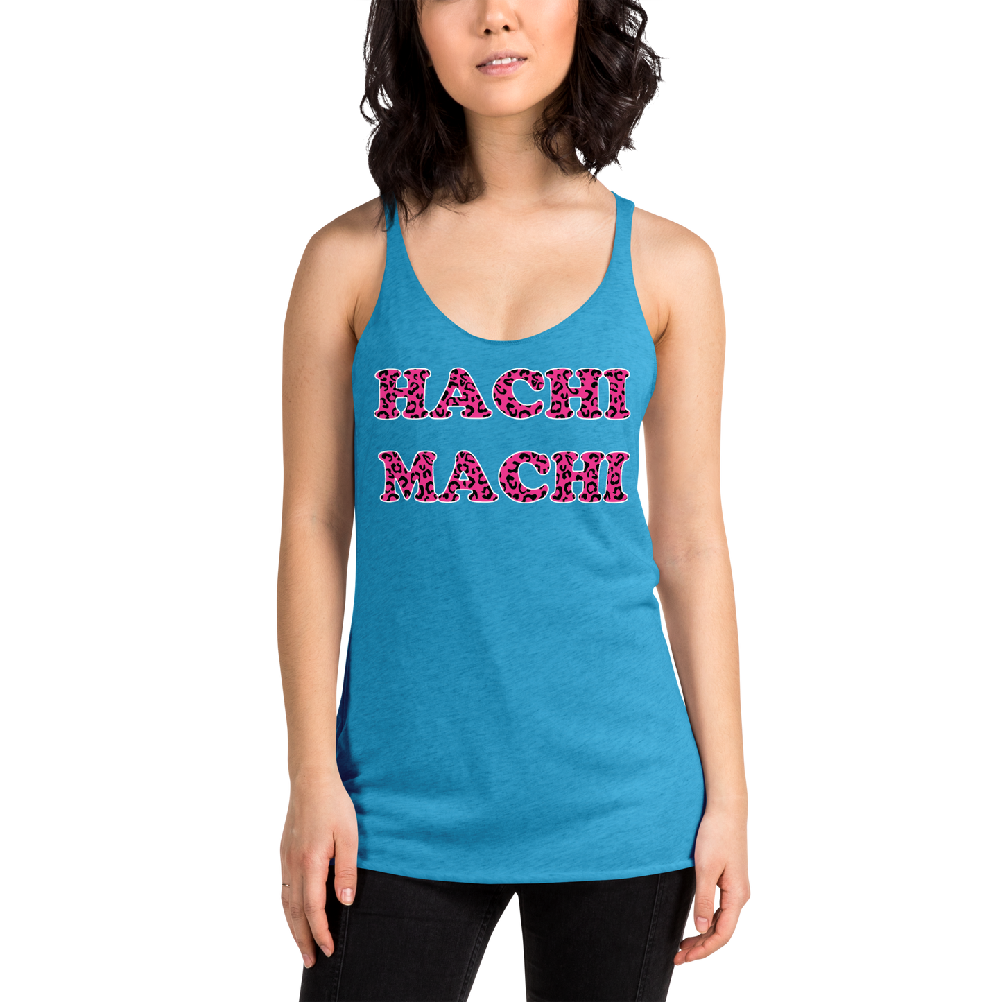 Hachi Machi Women's Racerback Tank