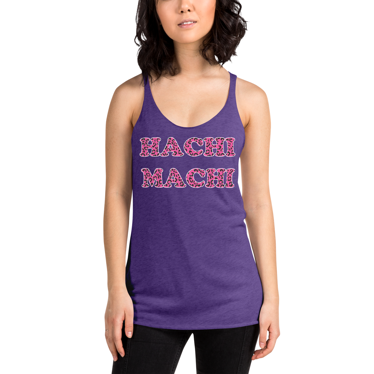 Hachi Machi Women's Racerback Tank